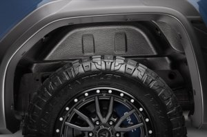 GMC Sierra 1500 Wheel Well Guards - Rear - Husky Liners - High Density Polypropylene - Black - `19-`23